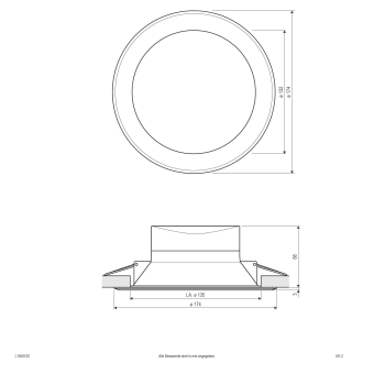 EVN LED Deckeneinbau -rund -    L1500125 