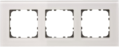 MDT BE-GTR3W.01 Glasrahmen 3fach Weiß 