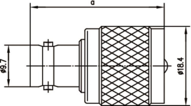 TG Adapter BNC-UHF (F-M) UG  J01008A0801 