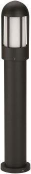 ALBE Pollerleuchte Alu schwarz    662015 