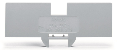 WAGO 283-334 Reduzierabdeckplatte,1 mm 