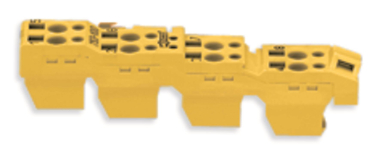 WAGO 753-120 Stecker,Safety,gelb 