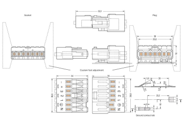 WAGO 267-519 Steckerteil mit Anschluss 