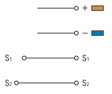 WAGO 280-580 4-Leiter-Initiatorenklemme 