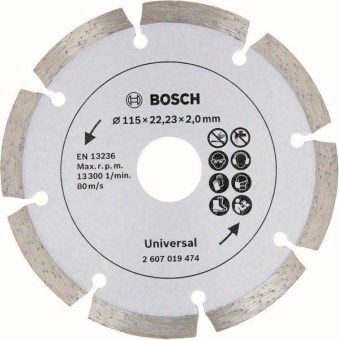 Bosch Diamanttrennscheibe     2607019474 