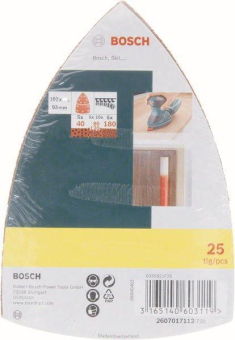 Bosch Schleifblatt-Set        2607017112 