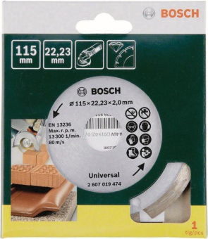Bosch Diamanttrennscheibe     2607019474 