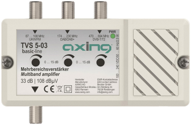 AXING TVS 5-03 Mehrbereichsverstärker 