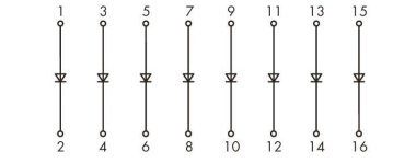 WAGO 289-103 Bauteilmodul mit Diode,mit 