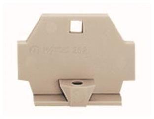 WAGO 262-363 Abschlussplatte,mit 