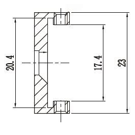 Rutec Befestigungsschiene f.68125  68128 