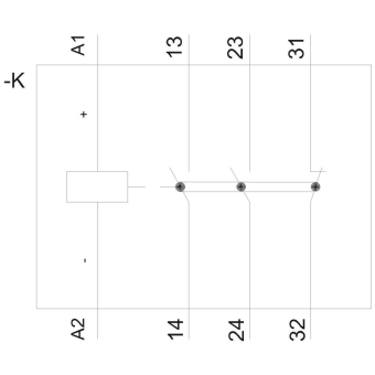 Siemens Koppelrelais 2S+1Ö 3RQ1000-1GW00 