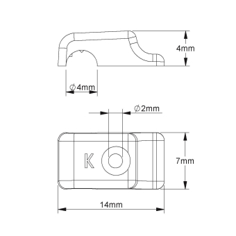 HKL Iso-Nagelschellen               1564 