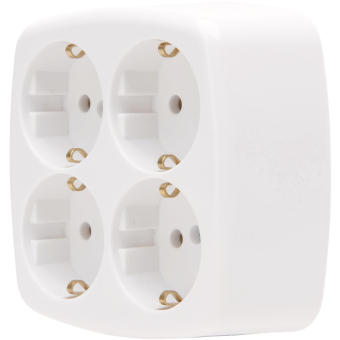 KOPP Schuko-Steckdose 4fach    121001009 