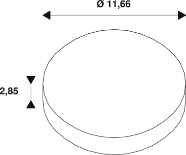 SLV NUMINOS  XL Frontring matt   1008147 