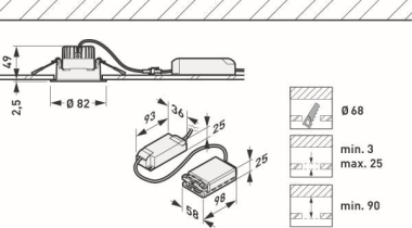 TRIL Downlights Amatris          9646440 