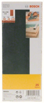 Bosch Schleifblatt-Set        2607019498 