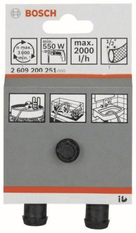 Bosch Wasserpumpe 2000 l/h    2609200251 