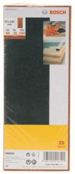 Bosch Schleifblatt-Set        2607019501 