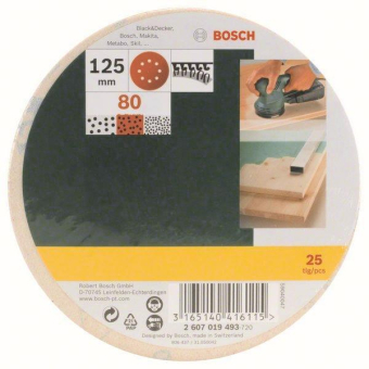 Bosch Schleifblatt-Set        2607019493 