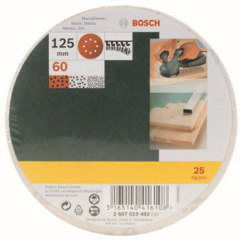 Bosch Schleifblatt-Set        2607019492 