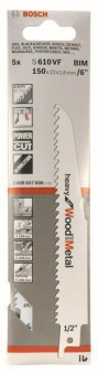 Bosch 5Säbelsägeblatt S 610   2608657608 