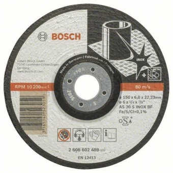 Bosch Schruppscheibe gekröpft 2608602489 