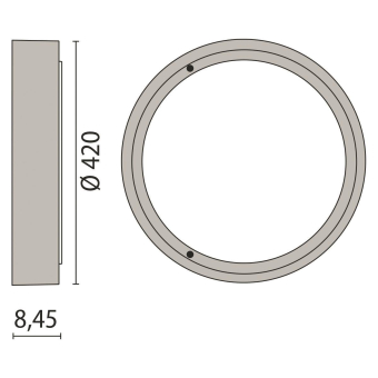 PIL LED Wand und Deckenleuchte    304126 