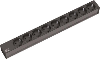 Bachmann 19" 1HE 9xSchuko Strom  333.506 