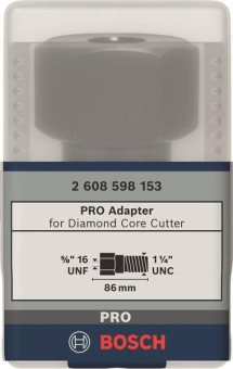 Bosch Adapter f.Diamantbohr-  2608598153 