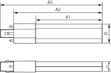 PHIL CorePro LED PL-S 3,5W/840 120° (9W) 