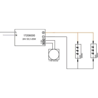BRUM LED Netzgerät 24V 1-20W    17206000 