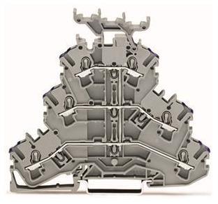 WAGO 2002-3238 Dreistockklemme,6-Leiter- 