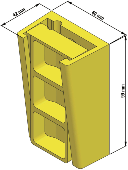 Lapp FKK 07  FLACHKABELKEILKLEMME FKK 07 