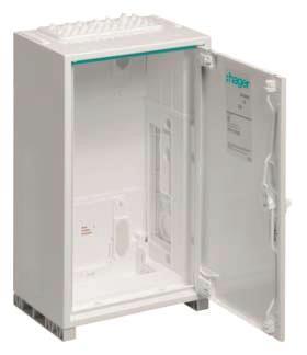 Hager Schrank univers IP54 SKII  FP41SW2 