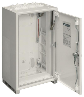 Hager Schrank univers IP54 SKI   FP51TW2 