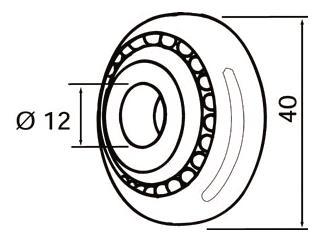 Rademacher 4024 Kugellagereinsatz 