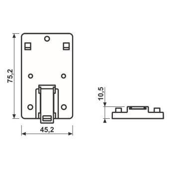 Jung Montageadapter REG           MA-REG 