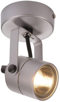 SLV SPOT 79 GU10 silbergrau       132024 