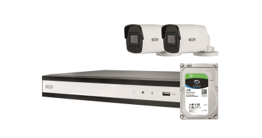 ABUS Komplett-Set mit 2 PoE   TVVR36423T 