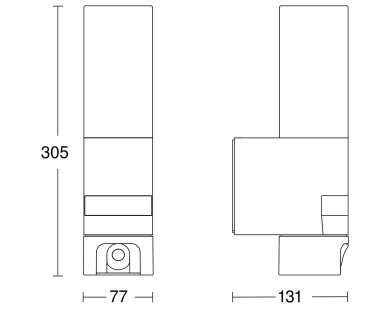 STEIN WLAN - Kameraleuchte    L 620 CAM 
