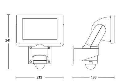 STEIN LED STRAHLER LS 300 LED SW  067571 