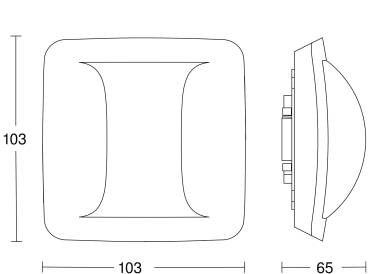 Steinel    PRAESENZMELDER HALLWAY KNX DE 