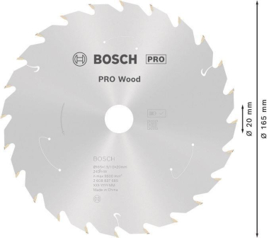Bosch 2608837685 CSB      CSB WO 165 T24 