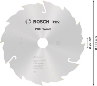 Bosch Kreissägeblatt          2608640786 