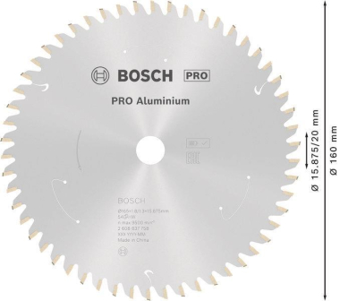 Bosch 2608837758 CSB      CSB AL 165 T54 