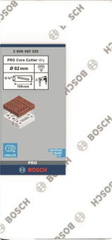Bosch Diamanttrockenbohrkrone 2608587325 