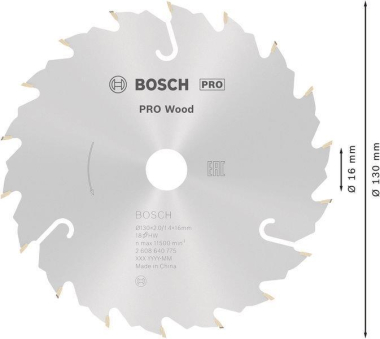 Bosch Kreissägeblatt          2608640775 