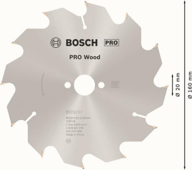 Bosch Kreissägeblatt Optiline 2608641170 
