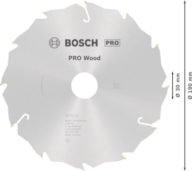 Bosch Kreissägeblatt          2608640800 